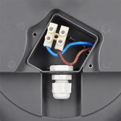 Plafonnier LED d'extérieur LED/13W/230V IP54 anthracite