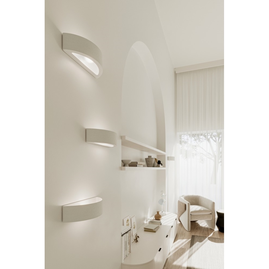 Applique murale ATENA 1xE27/60W/230V 40,5 cm blanc