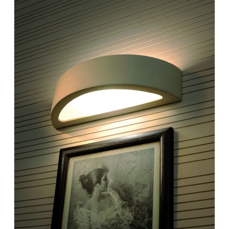 Applique murale ATENA 1xE27/60W/230V 40,5 cm blanc