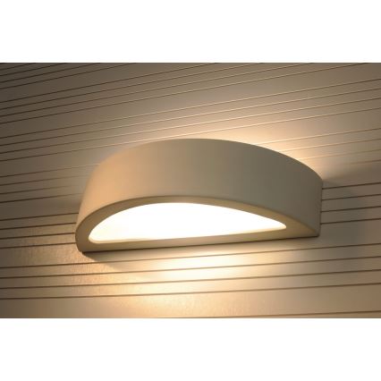 Applique murale ATENA 1xE27/60W/230V 40,5 cm blanc