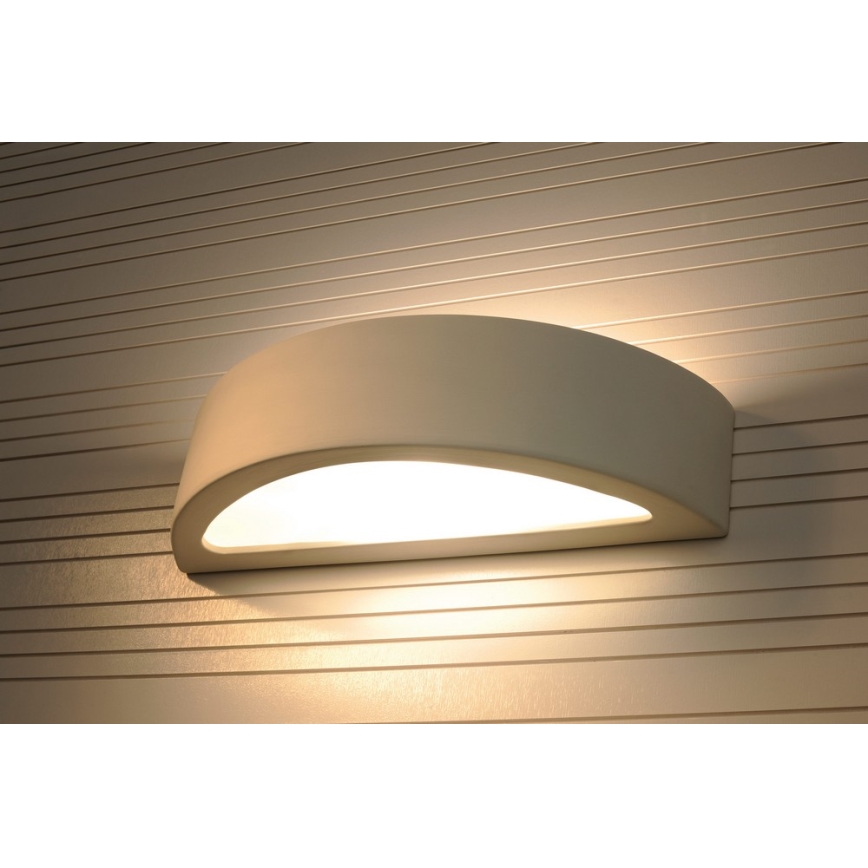 Applique murale ATENA 1xE27/60W/230V 40,5 cm blanc