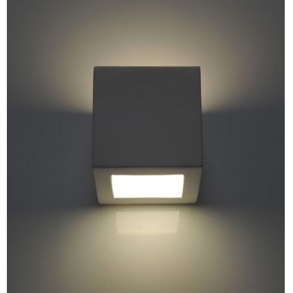 Applique LEO 1xE27/60W/230V bianco