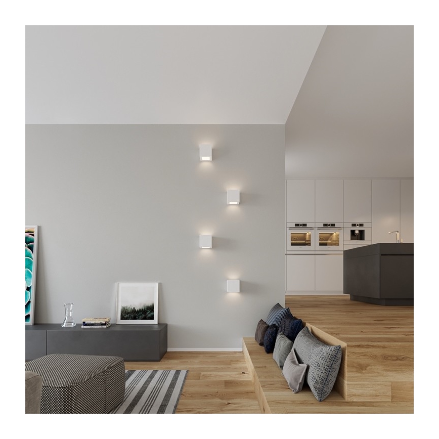 Sollux SL.0005 - Wandleuchte LEO 1xE27/60W/230V weiß