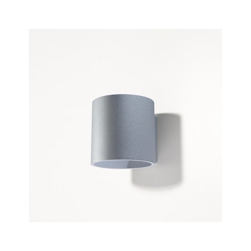 Spot mural ORBIS 1 1xG9/40W/230V gris