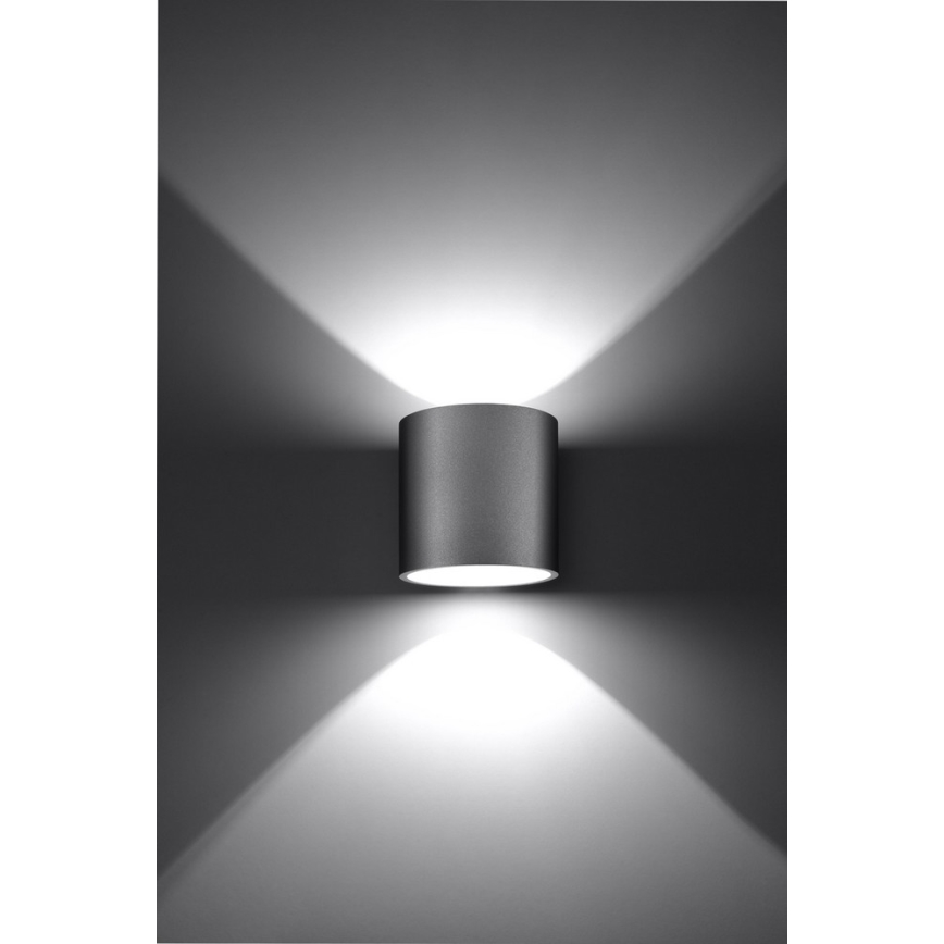 Spot mural ORBIS 1 1xG9/40W/230V gris