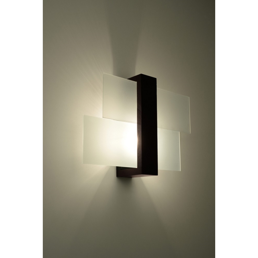 Wandleuchte FENIKS 1 1xE27/60W/230V Birke/Buche/Wenge