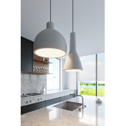 Sollux SL.0280 - Hängeleuchte EMPOLI 1xE27/15W/230V weiß