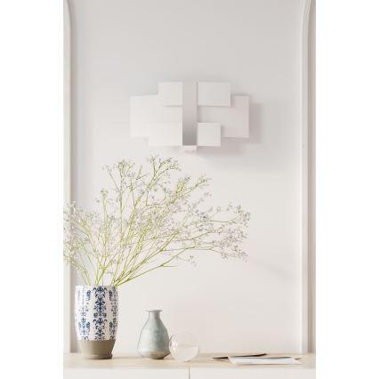 Applique murale CELIA 2xG9/40W/230V chrome brillant/blanc