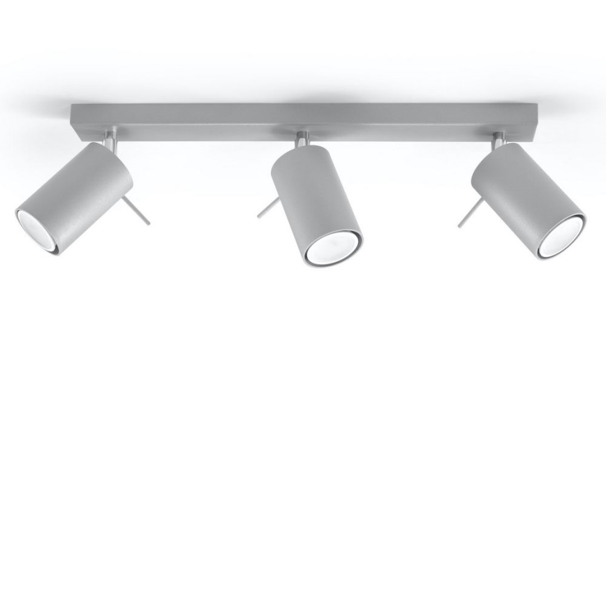 Spot de plafond RING 3xGU10/10W/230V