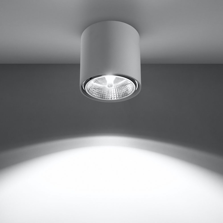 Faretto TIUBE1xGU10-AR111/10W/230V