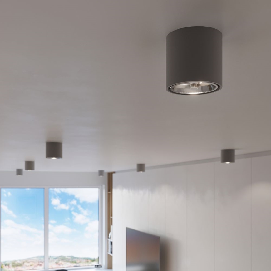 Faretto TIUBE 1xGU10-AR111/10W/230V