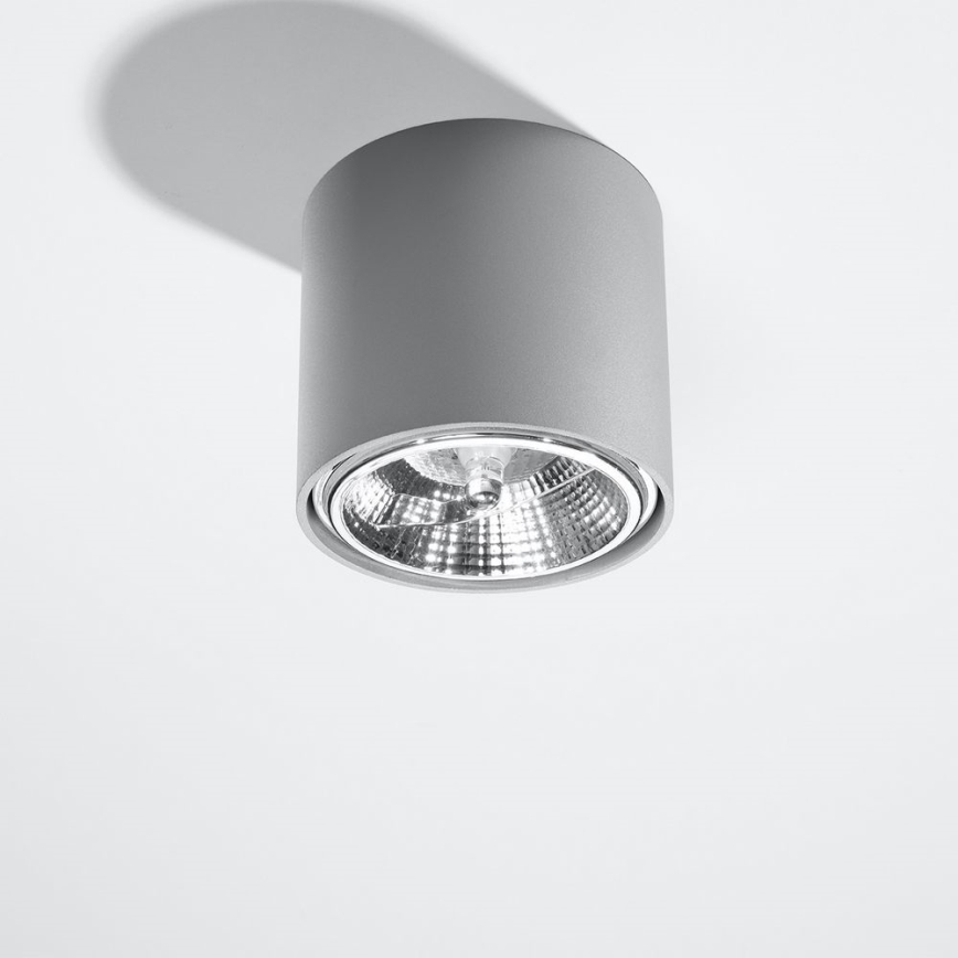 Faretto TIUBE 1xGU10-AR111/10W/230V