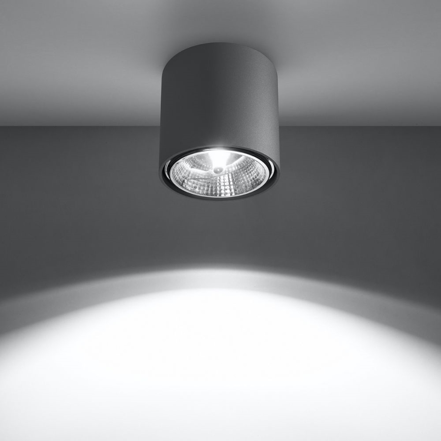 Faretto TIUBE 1xGU10-AR111/10W/230V