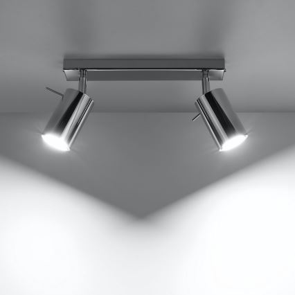 Faretto RING 2xGU10/10W/230V