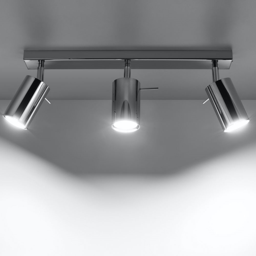 Faretto RING 3xGU10/10W/230V