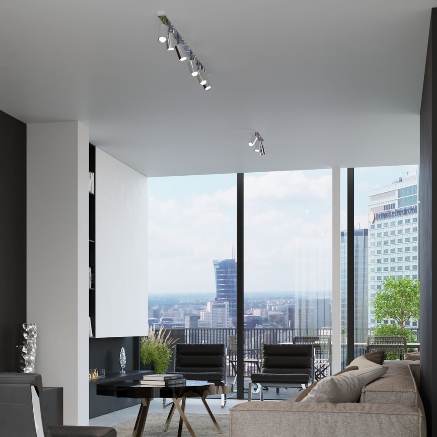 Strahler RING 4xGU10/10W/230V