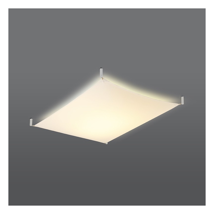 Plafoniera LED LUNA 2xG13/8,5W/230V 80x105 cm bianca