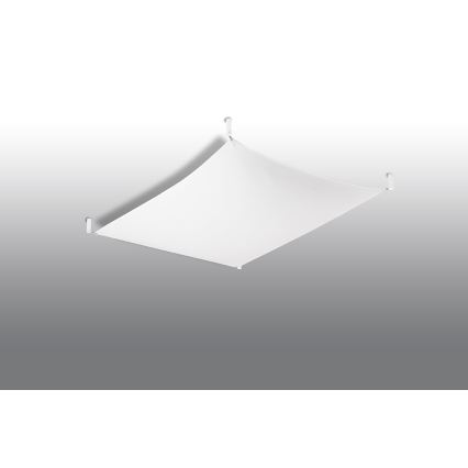 Plafoniera LED LUNA 2xG13/8,5W/230V 80x105 cm bianca