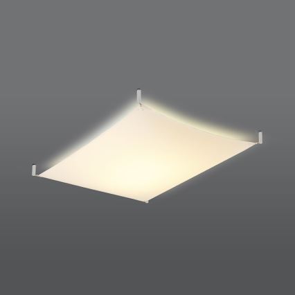 Plafonnier LED LUNA 2xG13/8,5W/230V 80x105 cm blanc