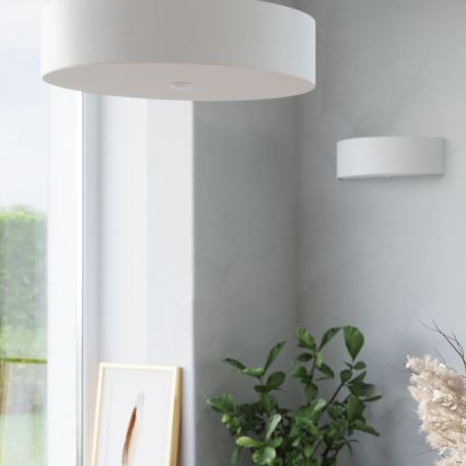 Plafoniera SKALA 3xE27/60W/230V diametro 30 cm bianco