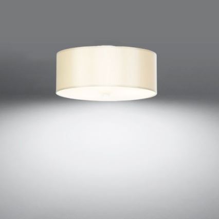 Plafoniera SKALA 3xE27/60W/230V diametro 30 cm bianco