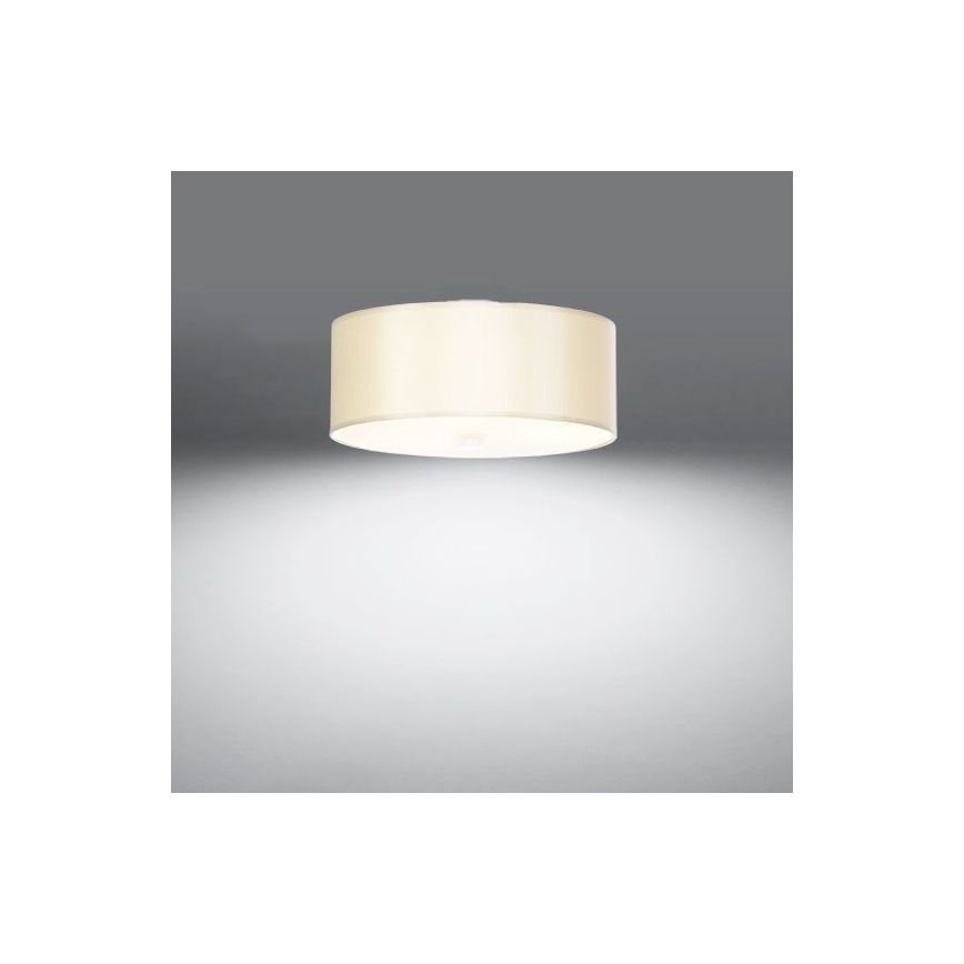 Plafoniera SKALA 3xE27/60W/230V diametro 30 cm bianco