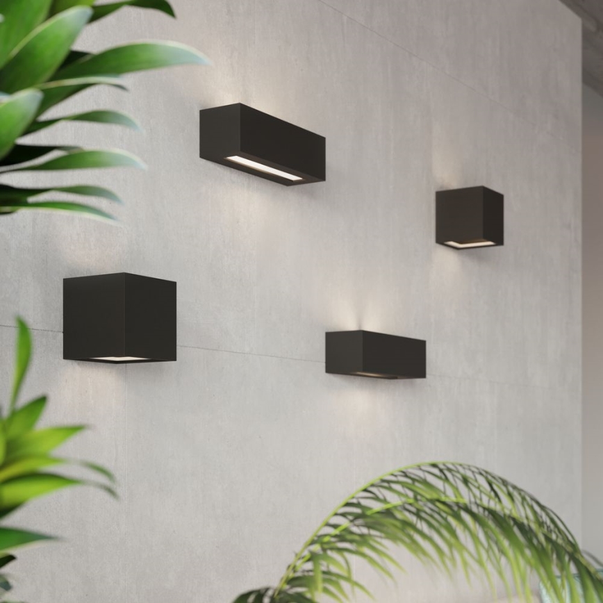 Applique murale LEO 1xE27/60W/230V noir