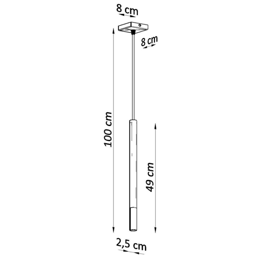 Lampadario a sospensione con filo MOSAIC 1xG9/12W/230V nero/cromo lucido
