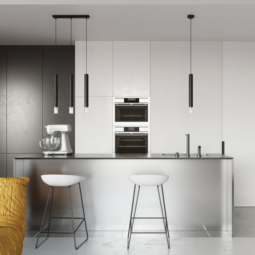 Lampadario su corda VIZIER 1xG9/40W/230V nero