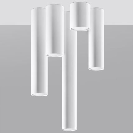 Faretto LAGOS 1xGU10/10W/230V 20 cm bianco