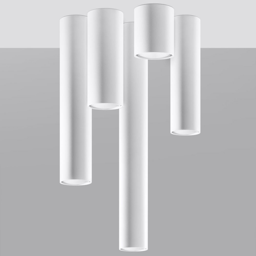 Faretto LAGOS 1xGU10/10W/230V 20 cm bianco
