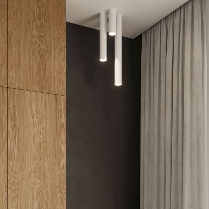 Strahler LAGOS 1xGU10/10W/230V 20 cm weiß