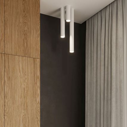 Faretto LAGOS 1xGU10/10W/230V 60 cm bianco