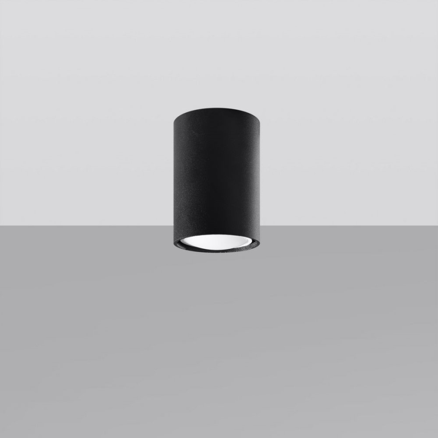 Faretto LAGOS 1xGU10/10W/230V 10 cm nero