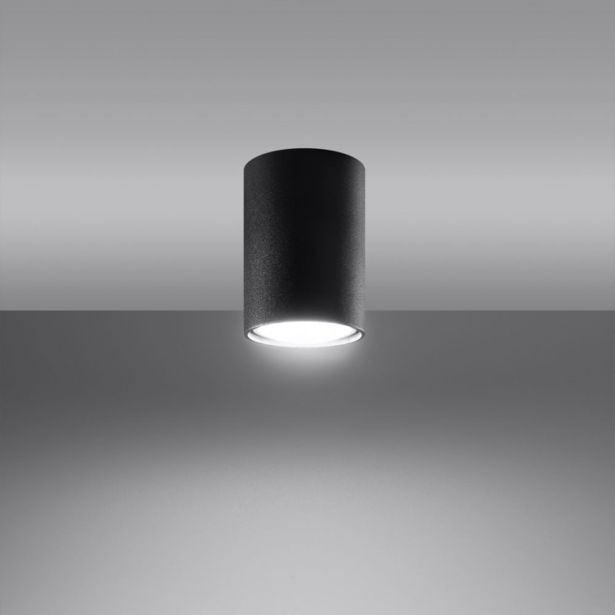 Faretto LAGOS 1xGU10/10W/230V 10 cm nero