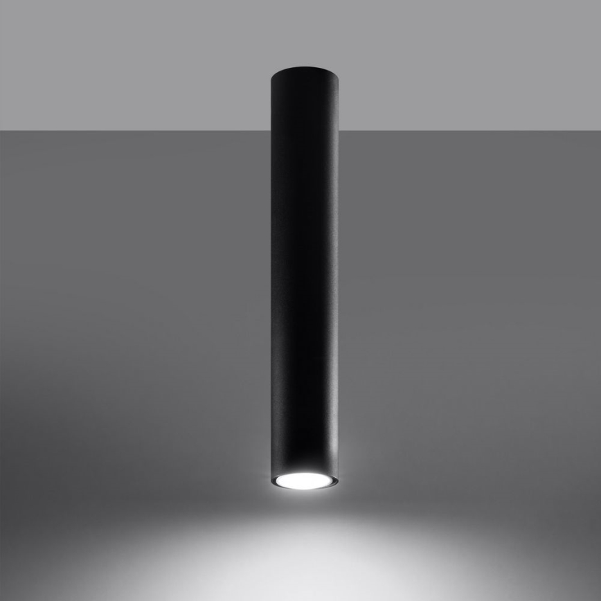 Faretto LAGOS 1xGU10/10W/230V 40 cm nero