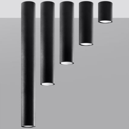 Faretto LAGOS 1xGU10/10W/230V 40 cm nero
