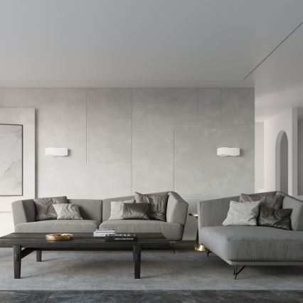 Applique murale TILA 2xG9/40W/230V 40 cm blanc