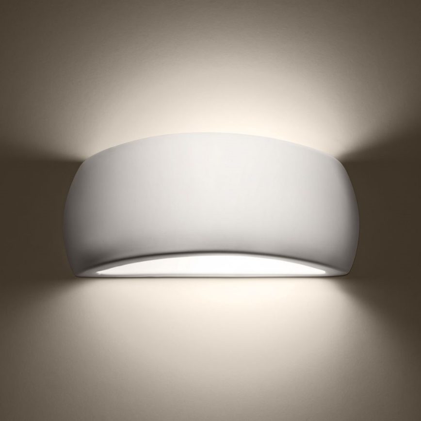 Applique PONTIUS 1xG9/40W/230V bianco lucido