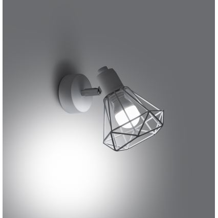 Lampada da parete a spot ARTEMIS 1xE14/40W/230V bianco
