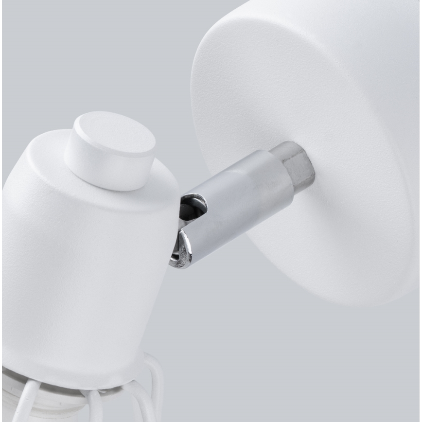 Lampada da parete a spot ARTEMIS 1xE14/40W/230V bianco