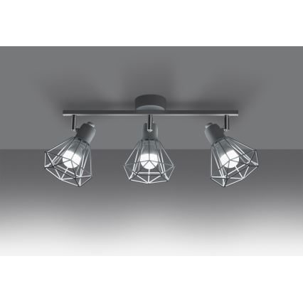 Lampada da soffitto ARTEMIS 3xE14/40W/230V bianco