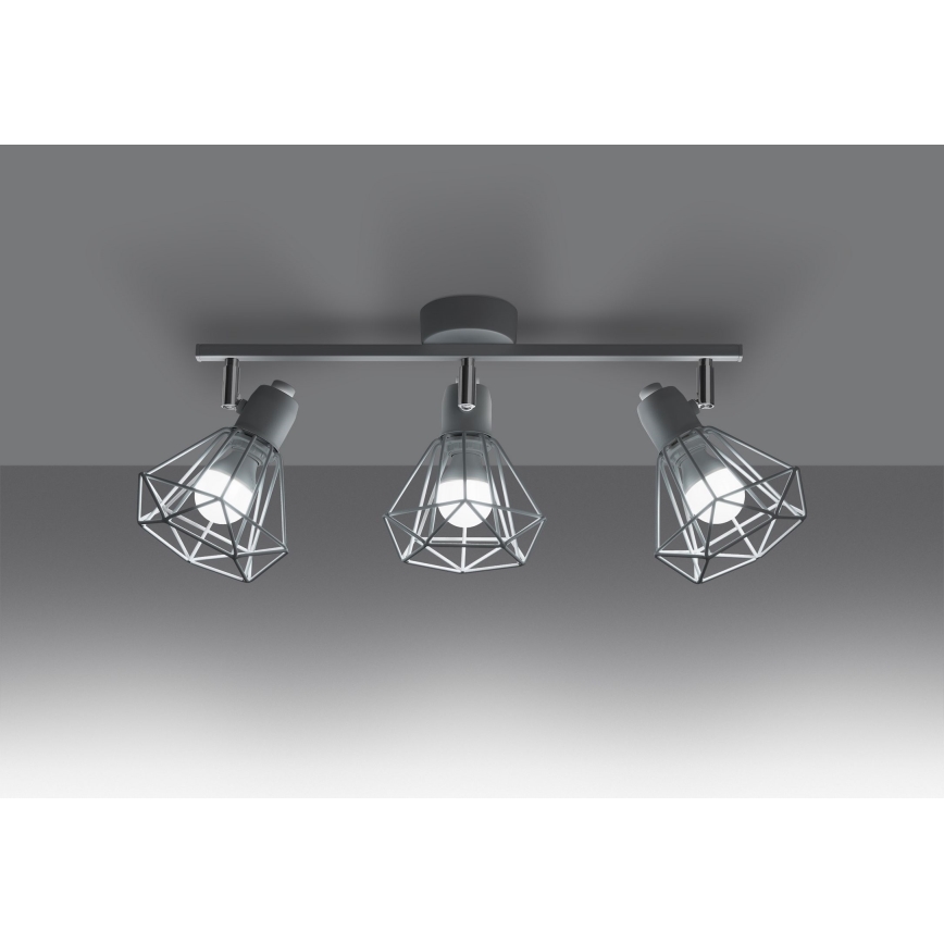 Lampada da soffitto ARTEMIS 3xE14/40W/230V bianco