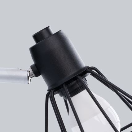 Lampada da parete a spot ARTEMIS 1xE14/40W/230V nero