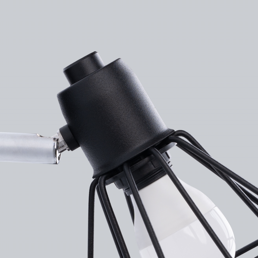 Lampada da parete a spot ARTEMIS 1xE14/40W/230V nero