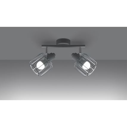 Luce Spot BELUCI 2xE14/40W/230V bianco