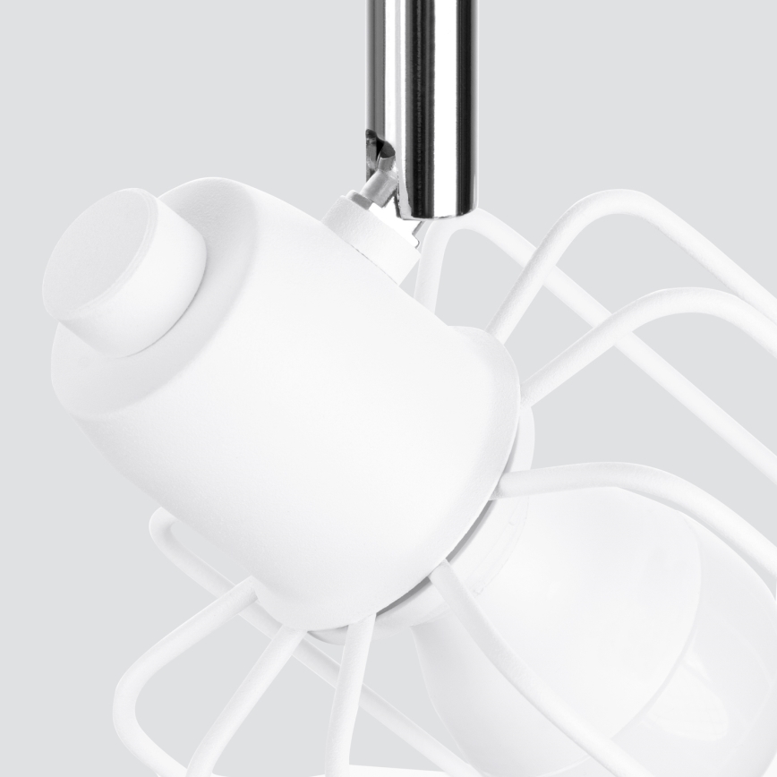 Luce Spot BELUCI 2xE14/40W/230V bianco