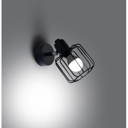 Faretto da parete BELUCI 1xE14/40W/230V nero
