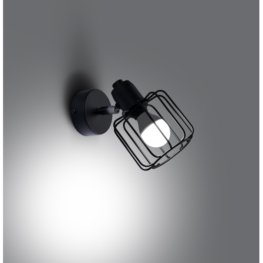 Faretto da parete BELUCI 1xE14/40W/230V nero