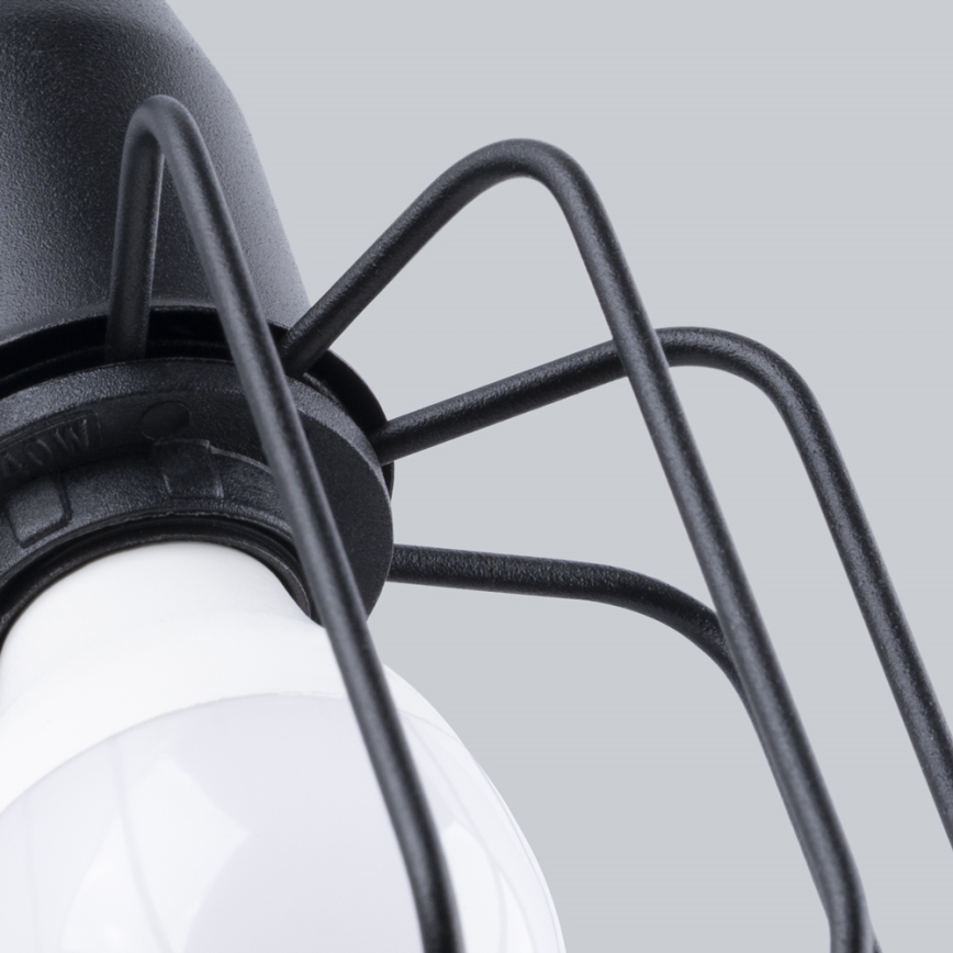 Lampada da parete BELUCI 1xE14/40W/230V nero